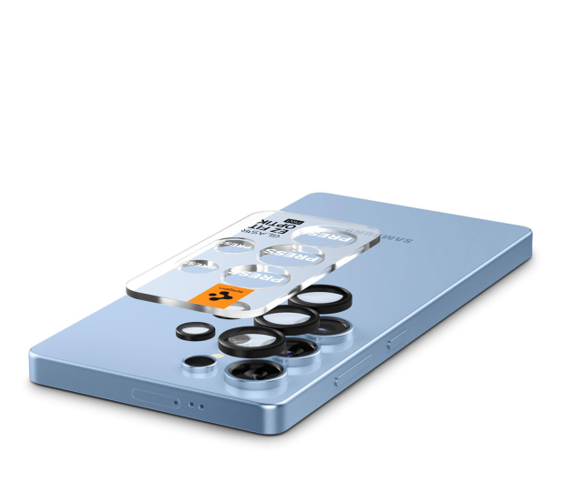 SPIGEN Optik Pro Glas.Tr ”Ez Fit” 2-Pack do Galaxy S25 Ultra AGL09084 - 1313153 - zdjęcie 3